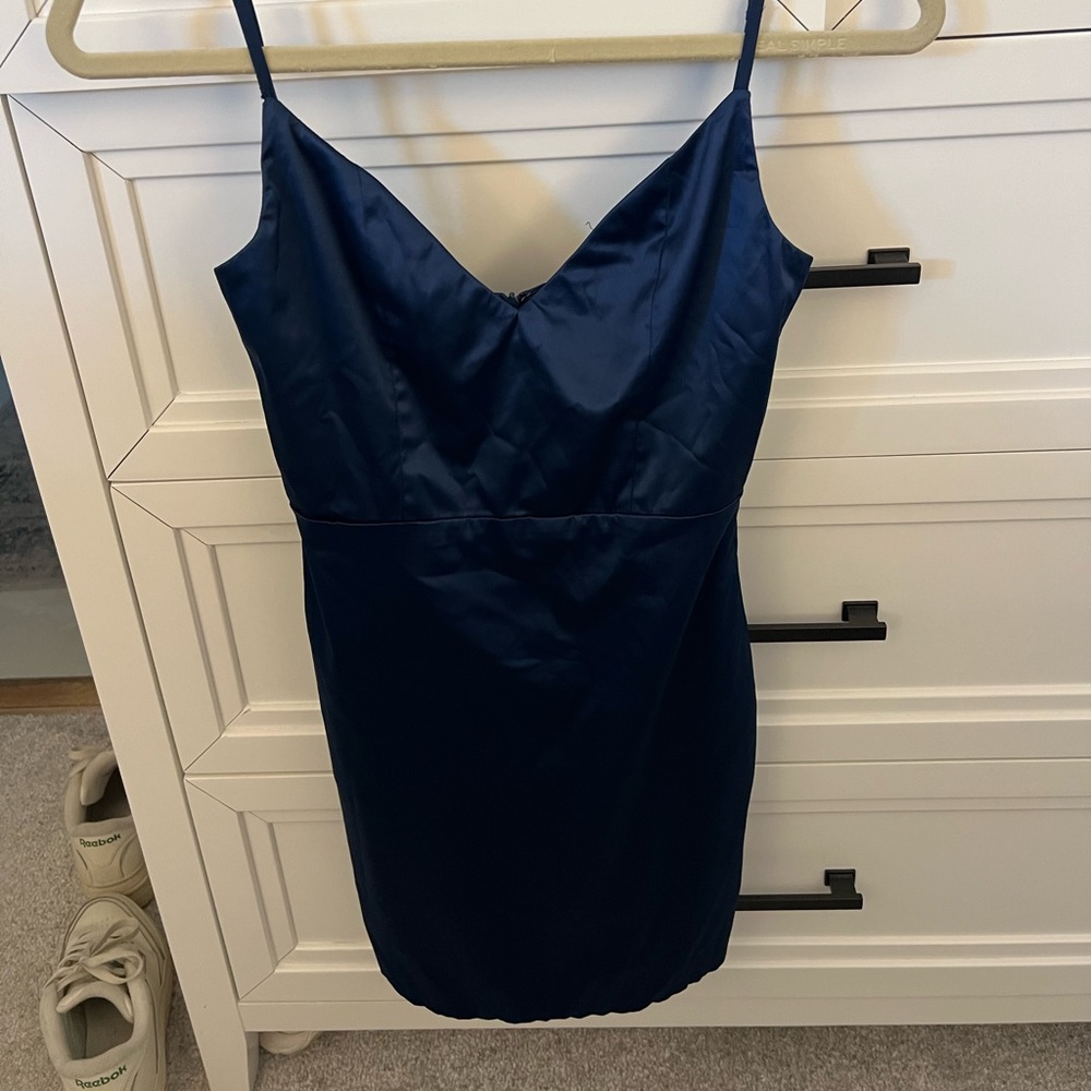 Babyboo Blue Bodycon Mini Dress
